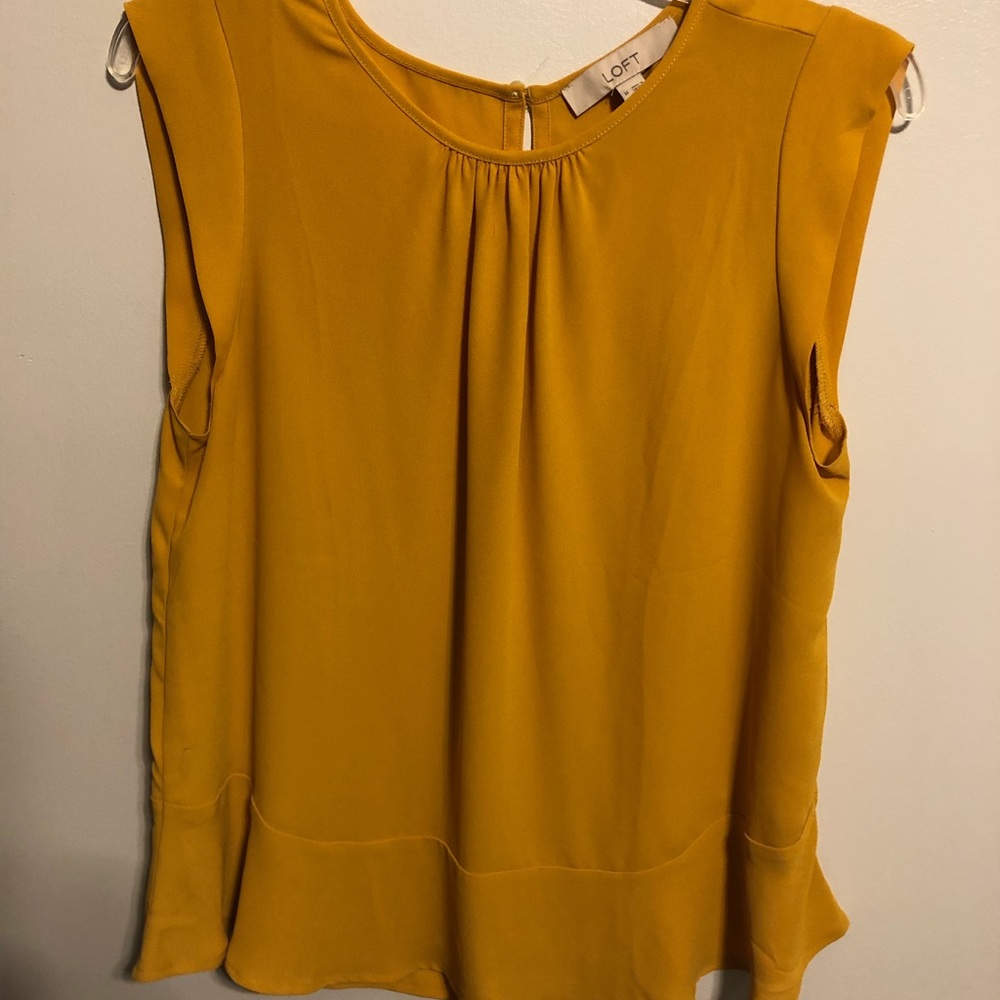 Yellow blouse